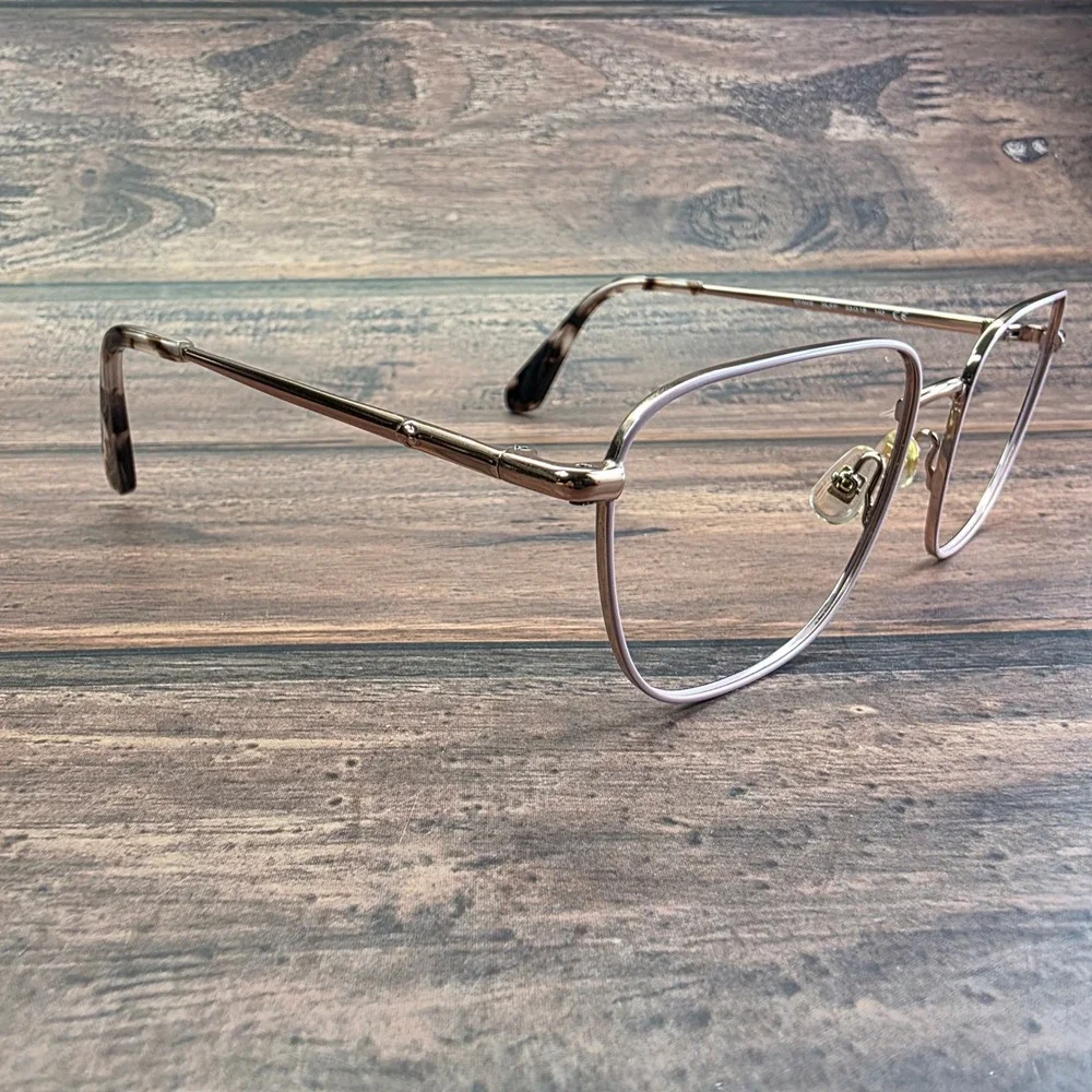 Kate Spade New York Kiyahs Rose Gold Blue Eyeglasses 53 18‎ 140 FRAMES ONLY